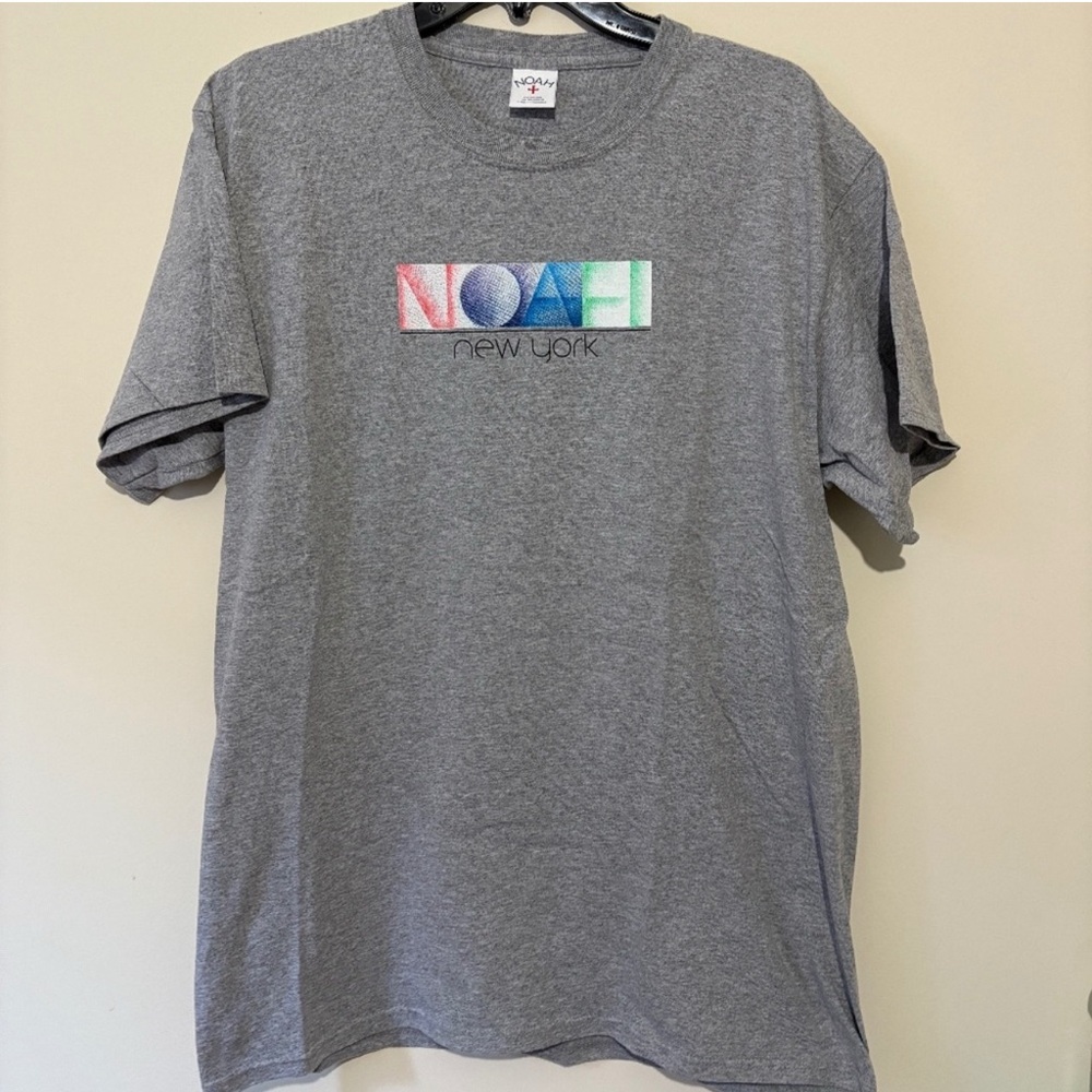 Noah NYC logo Gray T-Shirt
